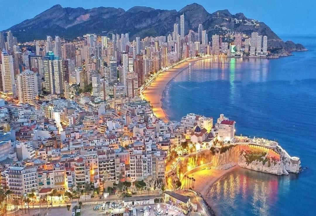 Apto Sm Montecarlo P19 Edif.Gemelos 15 Benidorm Playa Levante المظهر الخارجي الصورة